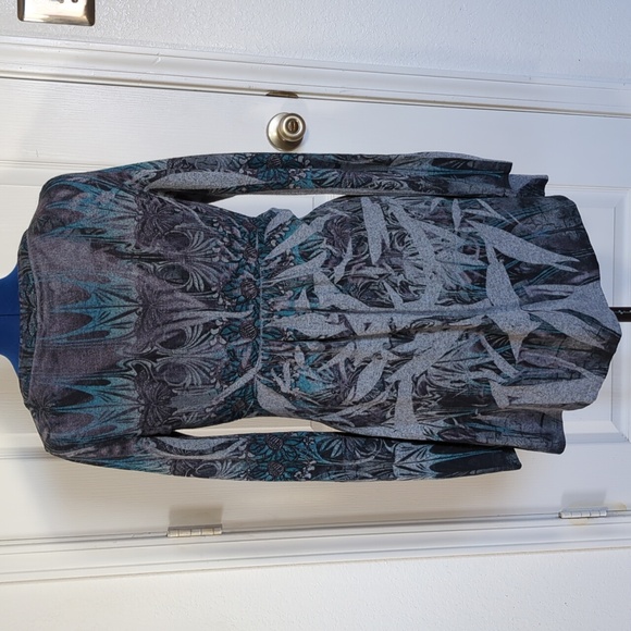 Casual Freedom tunic cardigan S/M BEAUTIFUL! - Picture 4 of 6